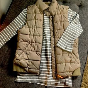 Gray Puffer Vest